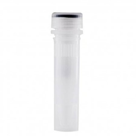 SCIENTIFIC SPECIALTIES Micro-Centrifuge Tubes w/ Screw Caps, 1.5ml, Free Standing, 500/PK 144501